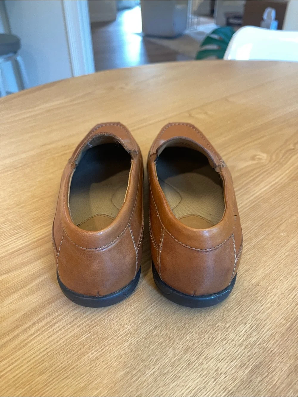 Boys' Johnston & Murphy Locklin Leather Venetian Loafers (Youth) 4